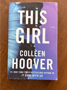 This Girl by Colleen Hoover - Purple & Blue Paperback Novel
